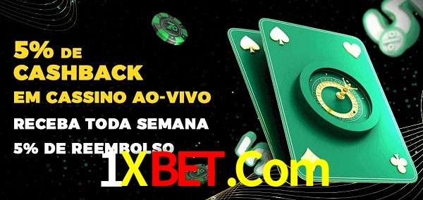 Promoções do cassino ao Vivo 1Xbet.Com
